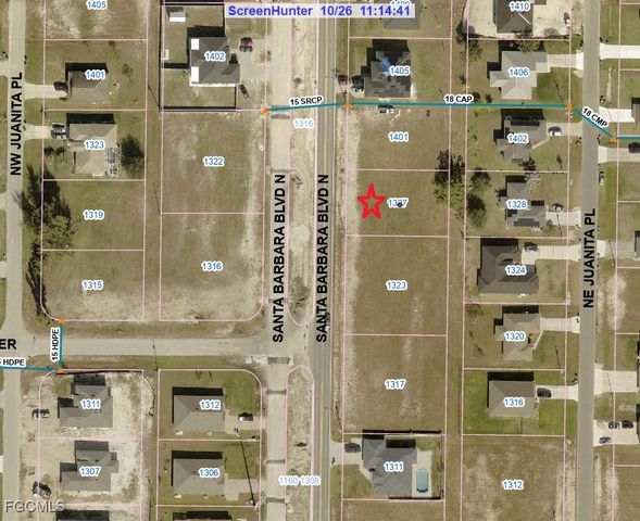 1327 Santa Barbara BLVD N, Cape Coral, FL 33993