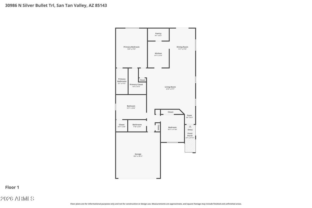 30986 N SILVER BULLET Trail, San Tan Valley, AZ 85143 — photo 2