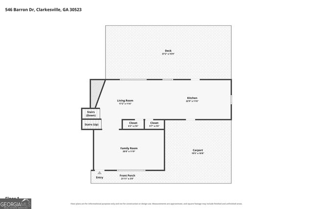 546 Barron Drive, Clarkesville, GA 30523