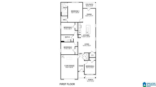 1705 BIRCH BARK LANE, Odenville, AL 35120