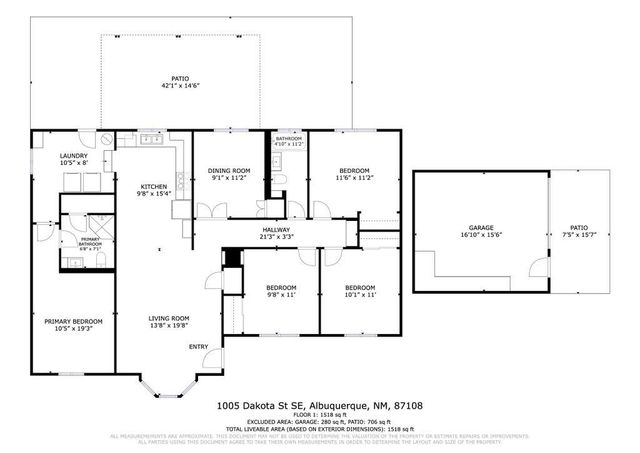 1005 Dakota Street SE, Albuquerque, NM 87108