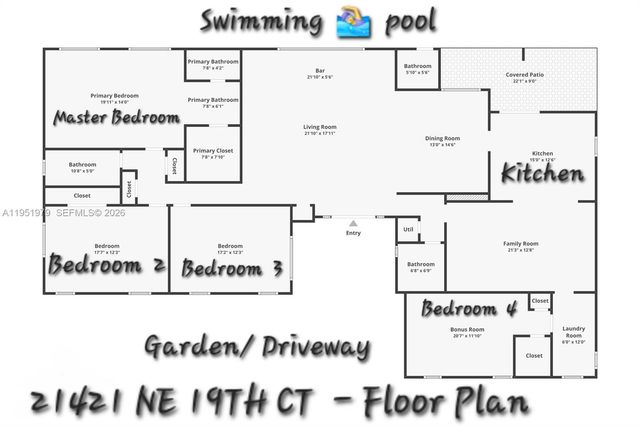 21424 NE 19th Ct, Miami, FL 33179