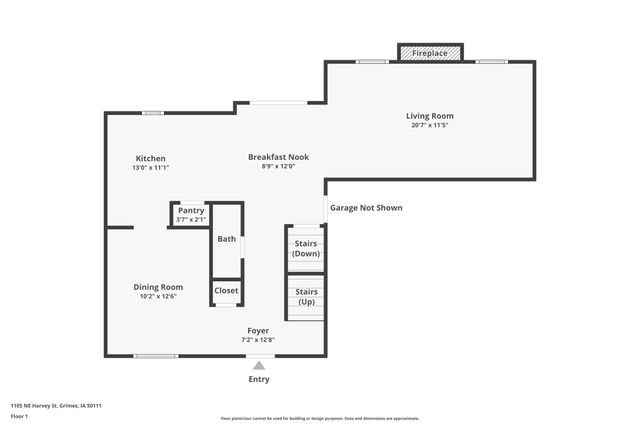 1105 NE Harvey Street, Grimes, IA 50111