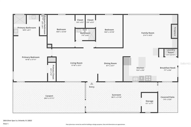 2834 SILVER SPUR LANE, Orlando, FL 32822