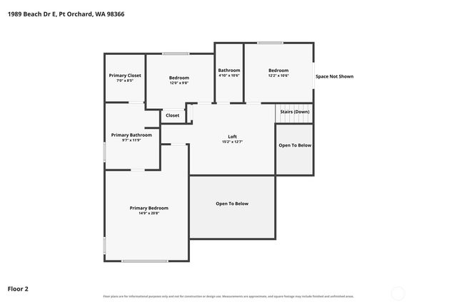 1989 Beach Dr E, Port Orchard, WA 98366