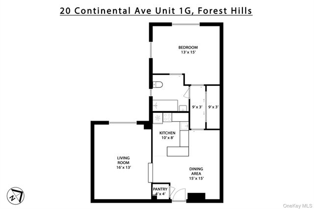 20 Continental Avenue 1-G, Forest Hills, NY 11375