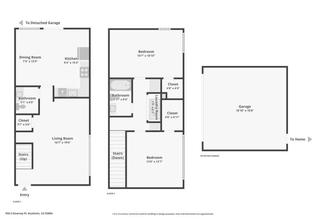 956 S Downey Place, Anaheim, CA 92804