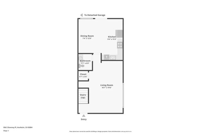 956 S Downey Place, Anaheim, CA 92804