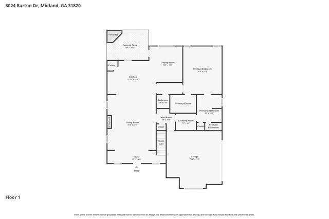 8024 Barton Drive, Midland, GA 31820
