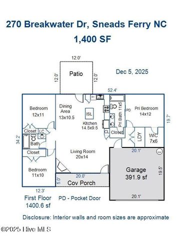 270 Breakwater Drive, Sneads Ferry, NC 28460