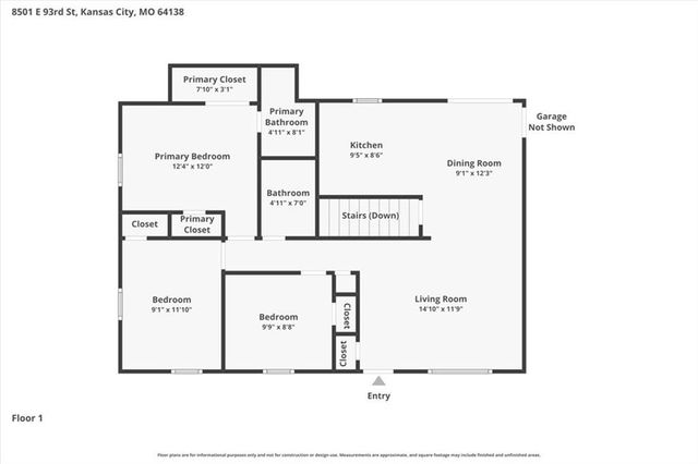 8501 E 93RD Street, Kansas City, MO 64138