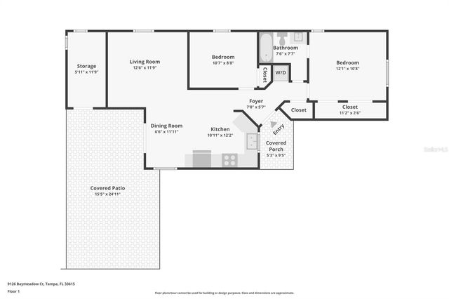 9126 BAYMEADOW COURT, Tampa, FL 33615