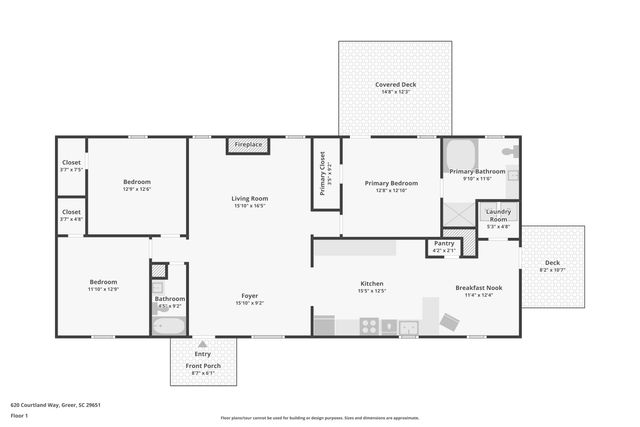 620 Courtland Way, Greer, SC 29651