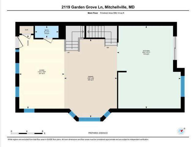 2119 GARDEN GROVE LN, Mitchellville, MD 20721