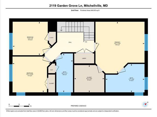 2119 GARDEN GROVE LN, Mitchellville, MD 20721