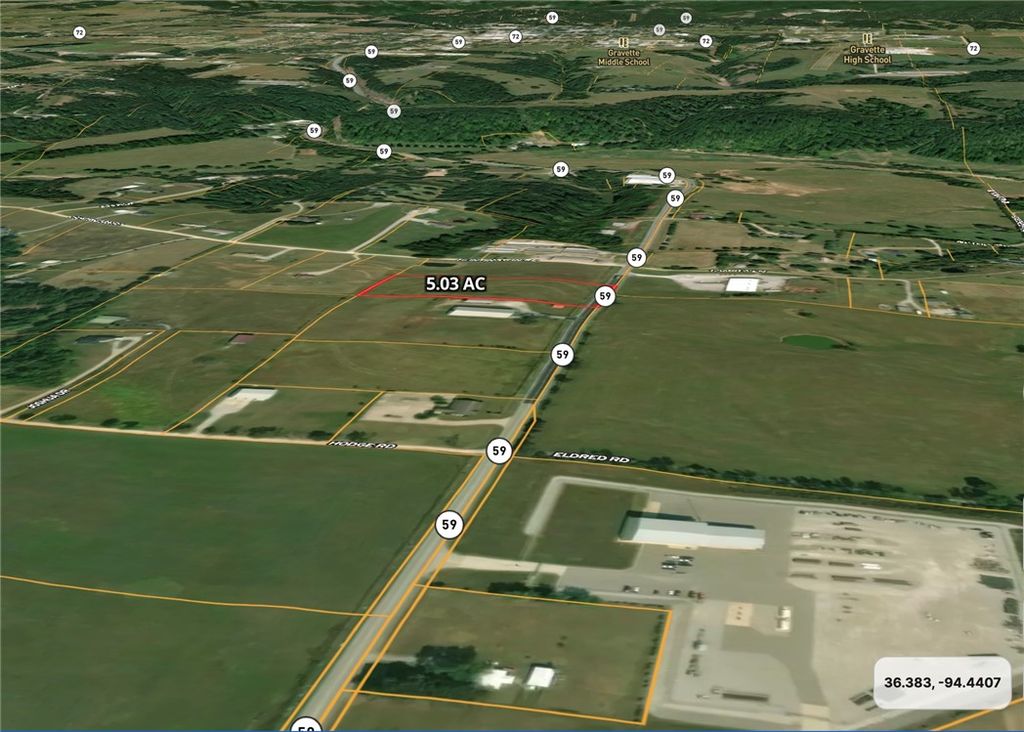 / HUNTINGTON ROAD HWY 59, Gravette, AR 72736