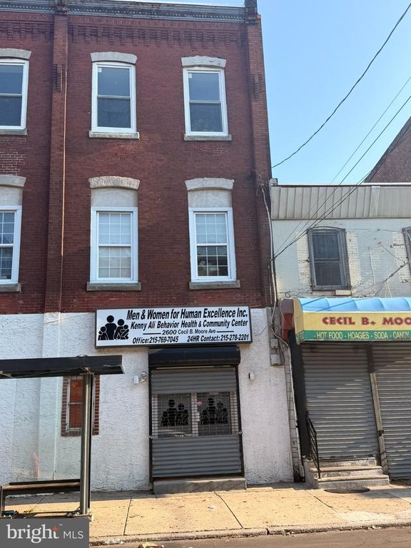 2603 CECIL B MOORE AVE, PHILADELPHIA, PA 19121 — exterior