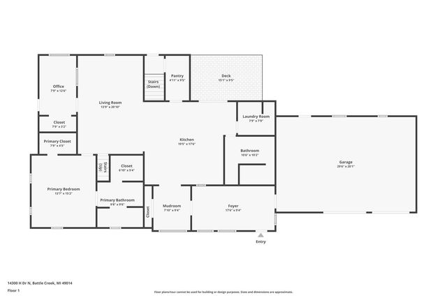 14300 H Drive, Battle Creek, MI 49014