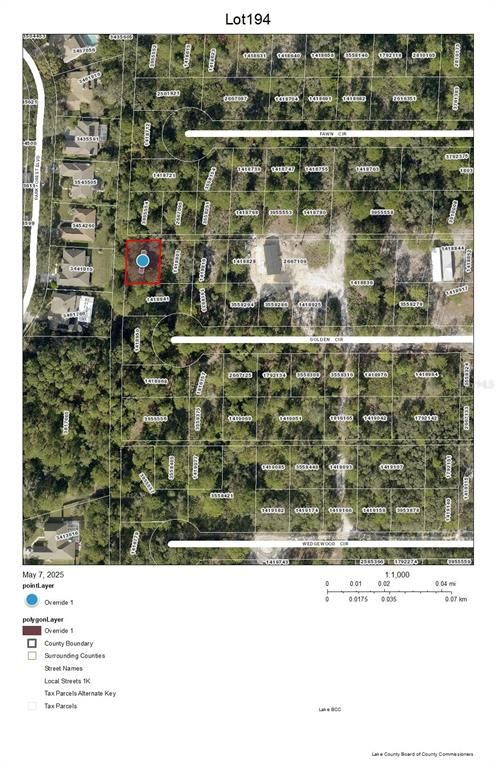 Lot 194 GOLDEN CIRCLE, Mount Dora, FL 32757