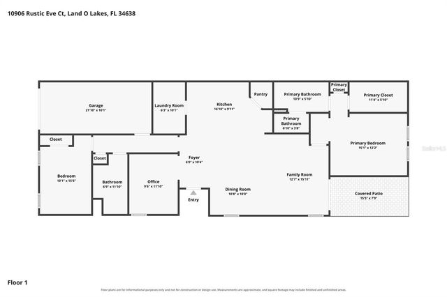 10906 RUSTIC EVE COURT, Land O Lakes, FL 34638