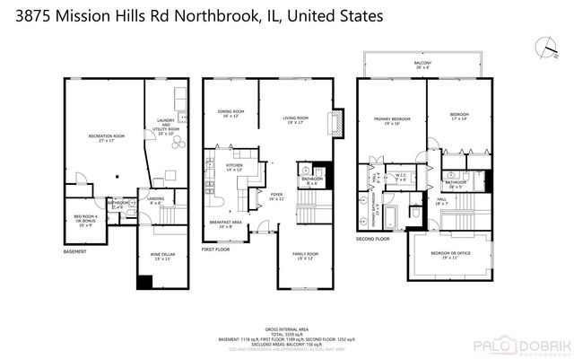 3875 S Mission Hills Road, Northbrook, IL 60062