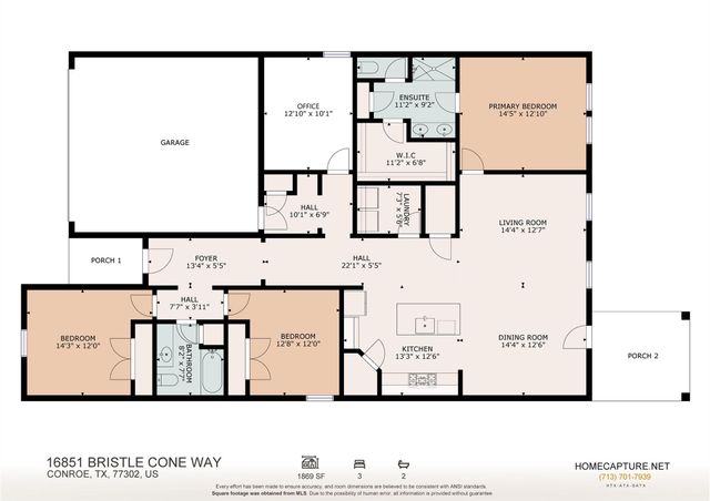 16851 Bristle Cone Way, Conroe, TX 77302