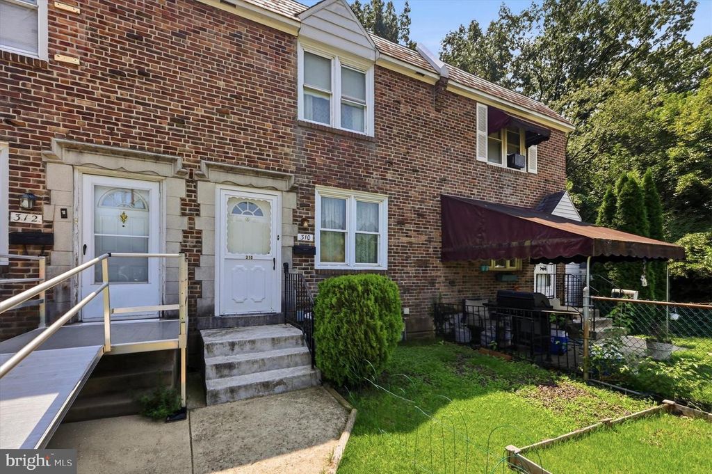 310 WESTMONT DR, COLLINGDALE, PA 19023 — exterior