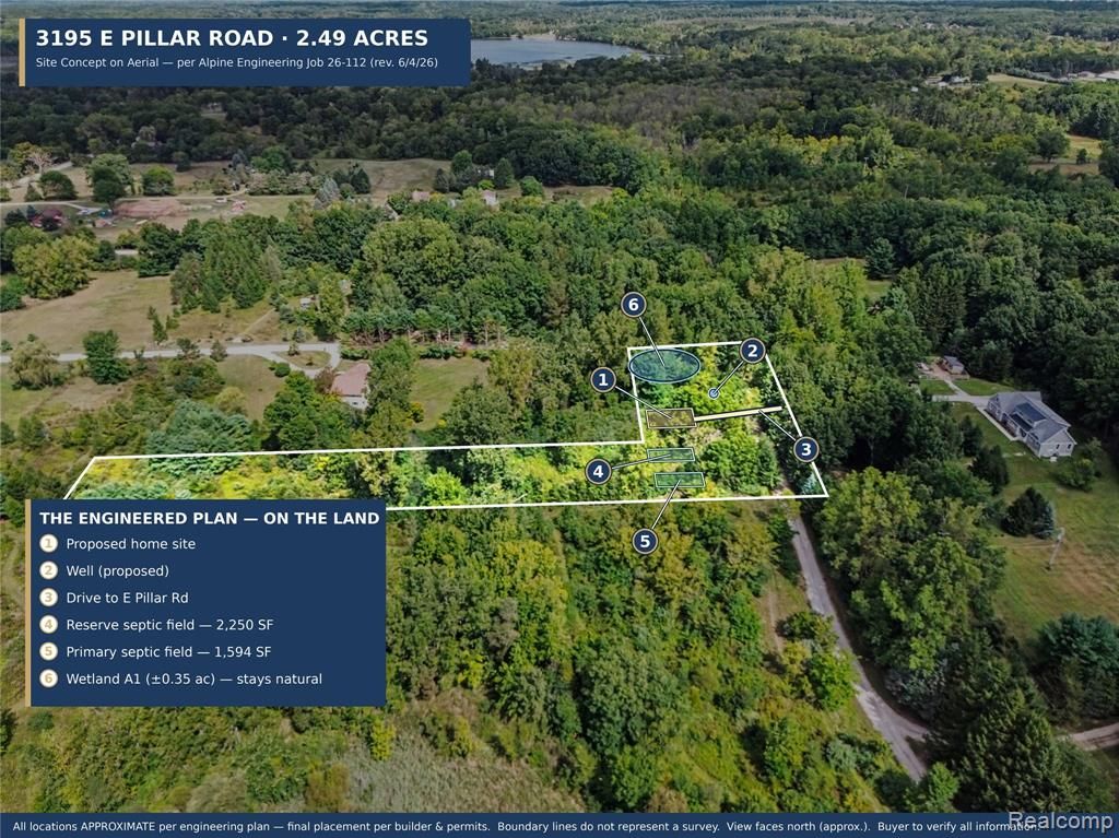 3195 E Pillar Drive, Whitmore Lake, MI 48189