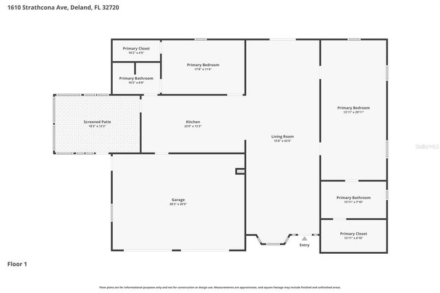 1610 STRATHCONA AVENUE, Deland, FL 32720