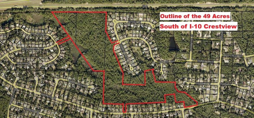 49 Acres Summer Creek Cv & John King Rd, Crestview, FL 32539