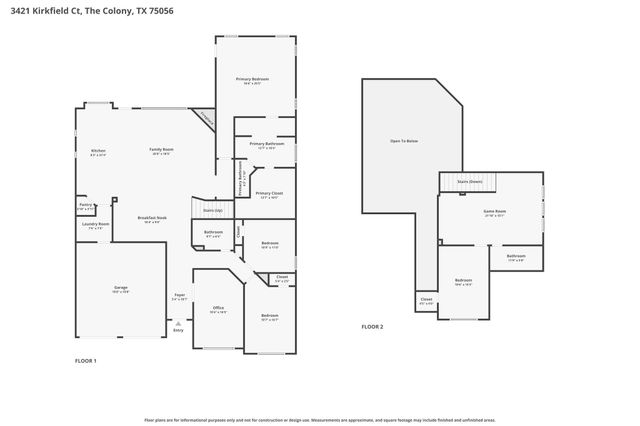 3421 Kirkfield Court, The Colony, TX 75056