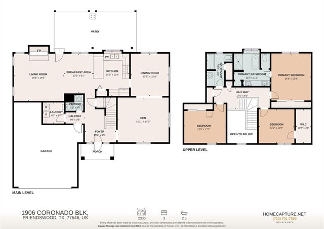 1906 Coronado Street, Friendswood, TX 77546