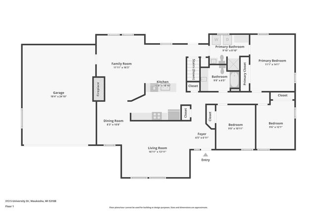 313 S University DRIVE, Waukesha, WI 53188