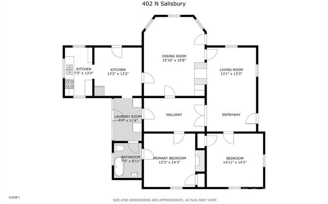 402 N Salisbury Avenue, Spencer, NC 28159