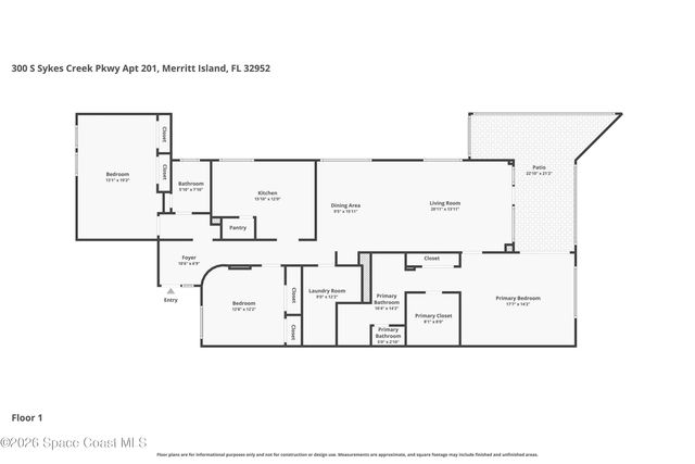 300 S Sykes Creek Parkway 201, Merritt Island, FL 32952