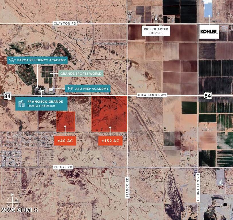 0 Bianco Road -, Casa Grande, AZ 85193 — exterior