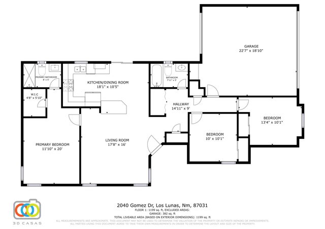 2040 Gomez Drive SW, Los Lunas, NM 87031