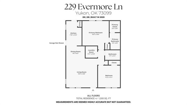 229 Evermore Lane, Yukon, OK 73099