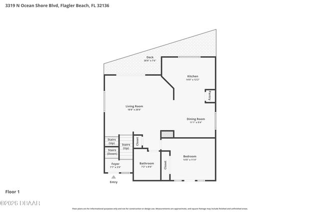 3319 N Ocean Shore Boulevard, Flagler Beach, FL 32136