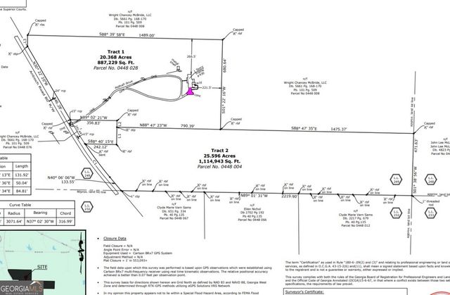 N OF 482 Antioch Road - 25.596 Acres, Fayetteville, GA 30215