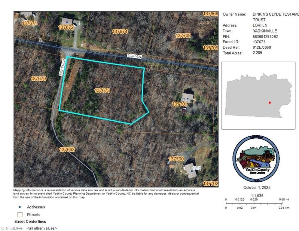 0 Lori Lane, Yadkinville, NC 27055