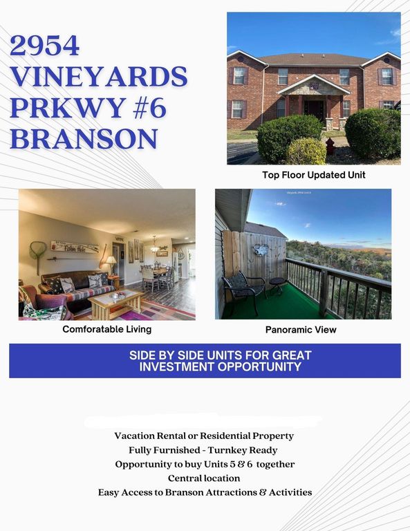 2954 Vineyards Parkway, 6, Branson, MO 65616