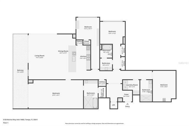 5120 MARINA WAY 14002, Tampa, FL 33611