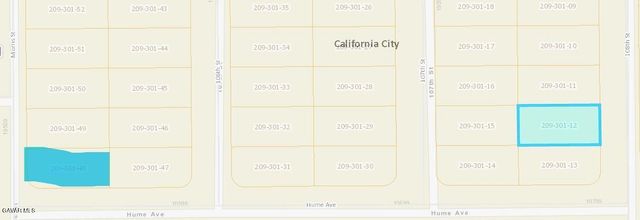 Vic Hume Avenue & Vic 108th St, California City, CA 93505