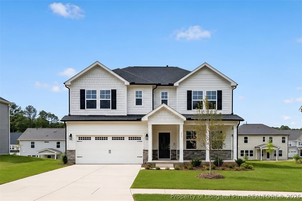 213 Hickory Grove Drive, Sanford, NC 27330 — exterior