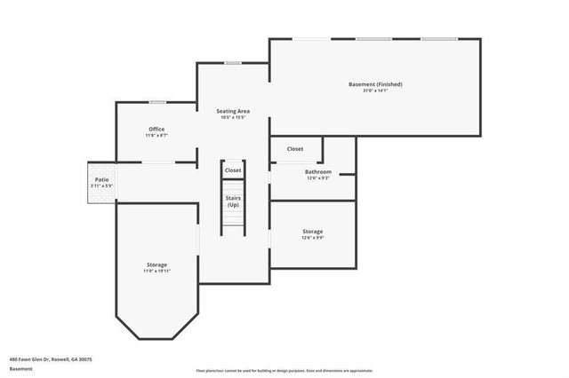 480 Fawn Glen Drive, Roswell, GA 30075