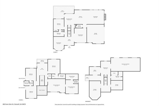 480 Fawn Glen Drive, Roswell, GA 30075