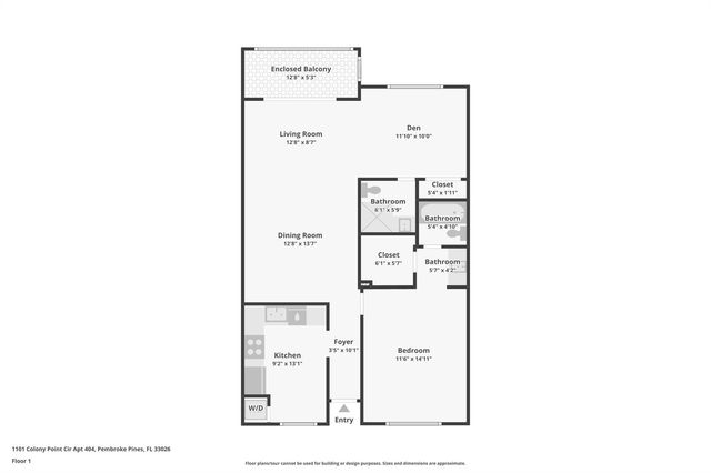 1101 Colony Point Circle 404, Pembroke Pines, FL 33026