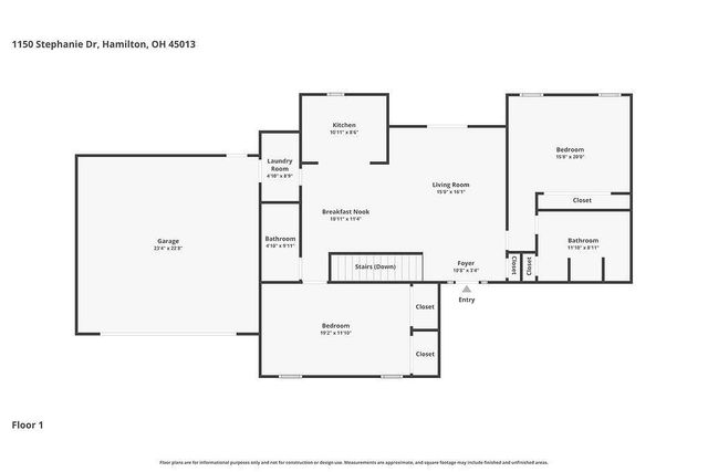 1150 Stephanie Drive, Hamilton, OH 45013