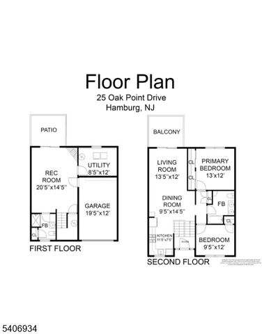 25 Oak Point Dr, Hamburg Boro, NJ 07419